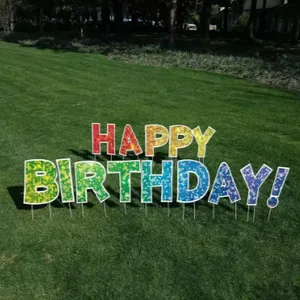 Reusable Corrugated Plastic Display Panels – Ideal for Birthday, Lawn & Event Signs thumbnail-3