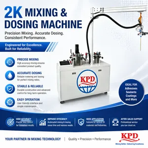 AB Silicone Sealant Mixing System Potting Filling Machine 2 Component Dispensing Machine AB Glue Mixer Dispenser thumbnail-1