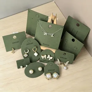 Customized Paper Luxury Necklace Ring Jewelry Card thumbnail-5