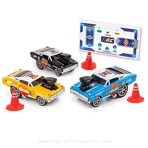 XUYE 1/64 2.4ghz RC MINI Drift Stunt Cars With Light App Controlled Intelligent Dual Remote Control Alloy Truck Toys for Kids Adults thumbnail-5