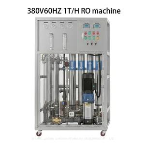 1000L Stainless Steel Membrane Housing 380V60HZ PLC Control RO Machine thumbnail-1