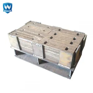 Submerged Arc Chromium Carbide Overlay Liner Plate Cuttable Bendable For Silo Inner Lining thumbnail-5