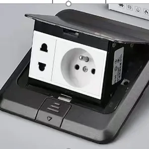 Modular Floor Socket for EU UK US AU and Global Socket Standards thumbnail-5