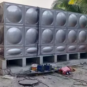 Export Grade Porcelain Enamel Steel Sectional Water Tank for Chemical Resistant Storage thumbnail-4