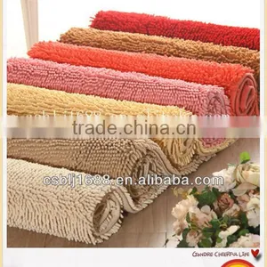 New Popular Professional Grand Plush Microfiber Bath Mat,chenille Strong Absorbent thumbnail-1