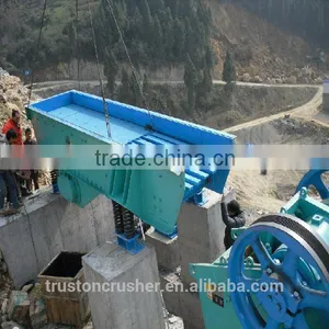 Grizzly Vibrating Feeder in Mining Feeder, Hopper Vibrating Feeder for Stone Crushing Plant thumbnail-1