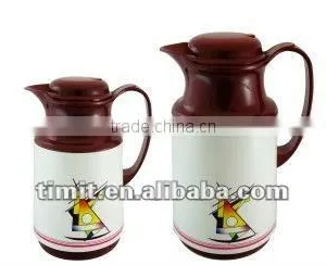 0.5L Plastic Vacuum FLask With FLower (V-H6005) thumbnail-1