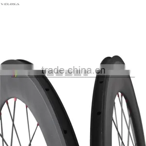 Velosa 700C 88mm Road Wheel Carbon Fiber Cycle Wheels for Road Bike Carbon Wheelset Hot Sale Novatec 271 thumbnail-6