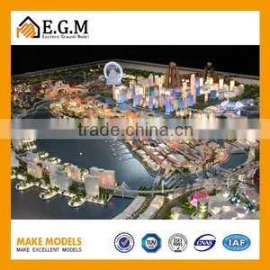 Urban Planning Scale Model, Government Land Using Project for Commercial Center thumbnail-2