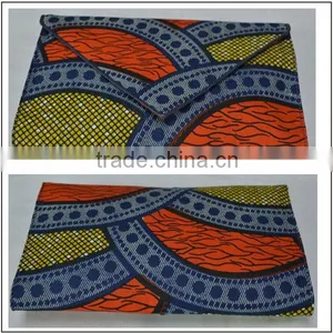 China Hot Selling Women African Wax Prints Fabric Clutch Bag thumbnail-3