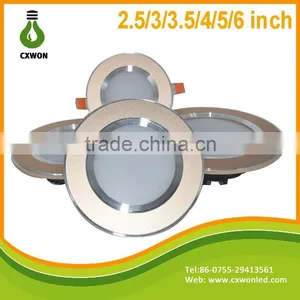 Special Design Golden Shell Led Downlight 12w Smd Samsung Chip Down Lamp 85-265v Ceiling Light Design With CE RohS thumbnail-4