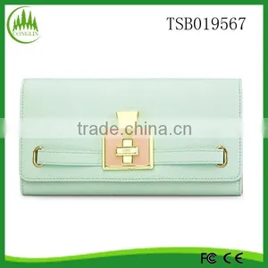 New Product Best Sellling Yiwu Promotional China Green Women Purse thumbnail-1