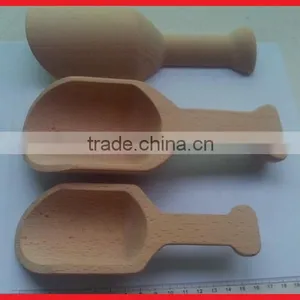 Durable Pet Food Wooden Scoop thumbnail-1