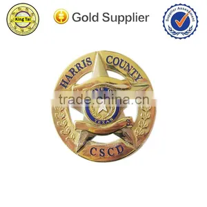Gentlement Promotion Quality Lastest Metal Wholesale Shoulder Badges thumbnail-6