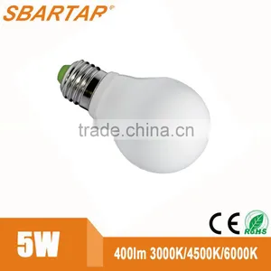 UL/CE/RoHS/ErP Approval 310 Degree NOT HEAT SINK Liquid Cooling System CooLED E27 5w Led Bulb thumbnail-1