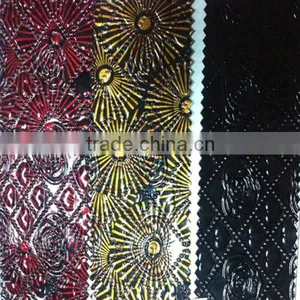 Free Sample Shining Printing PVC Leather for Decoration Bag ,make up Bag China Factory thumbnail-1