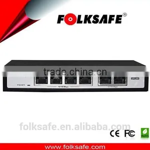 Folksafe Fine PoE+ Switch 4 Port s Ethernet Mini Board With 2 Uplink no 3 Hub thumbnail-1