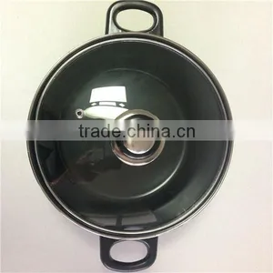 Non Stick Carbon Steel Cookware Set Stockpot Soup Pan thumbnail-3