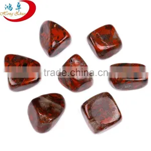 Chakra Stone Set: Brecciated Jasper Tumbled Stone thumbnail-1