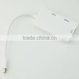 High Performance Mini dp to Hdmi Dvi Converter With Video Data Transfer thumbnail-2
