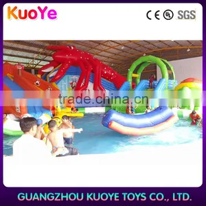 Kids Inflatable Aqua Park With Swimming Pool,inflatable Water Amusement Park Equipment Giant, SeaWorld Inflatable Park Sale thumbnail-3