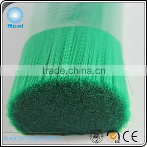 Shiny Dark Green Transparent Crimped pp Brush Bristle pp Wire thumbnail-3
