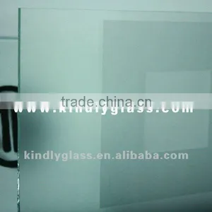 4mm Two Layers Acid Etched Tempered Glass thumbnail-1