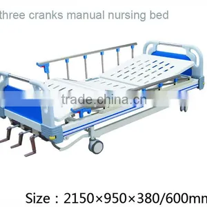 Professional Supplier, Manual Medical Nursing Bed for Patient thumbnail-1