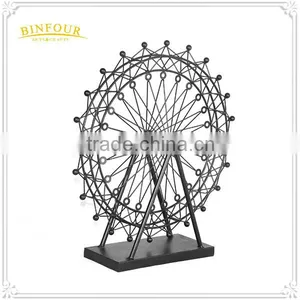 Ferris Wheel Shape Metal Crafts for Christmas Decoration thumbnail-4