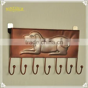 Factory Direct 12 Zodiac Living Room Metal Coat Rack Wall Hook thumbnail-1
