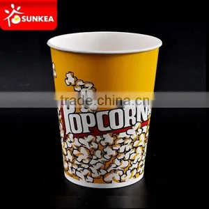 46oz 44oz Disposable Paper Popcorn Cup thumbnail-1