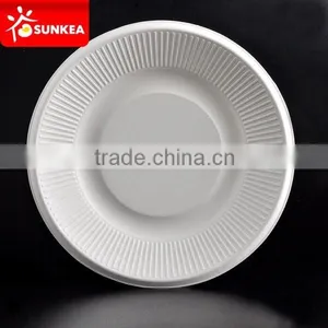 100% Biodegradable Sugarcane Cake Plate, High Quality Cake Plate,Disposable Tableware Quality Choice thumbnail-1