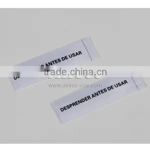 A107 Non-woven EAS AM Soft Security Sticker Clothes Barcode Label thumbnail-1