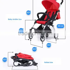 2015 New Hot Selling Baby Stroller 1 Hand Fold,super Lightweight Stroller Baby thumbnail-5