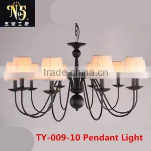 Wholesale New Design Iron Pendant Light For Hotel And Home Decoration Made In China With Facory thumbnail-5