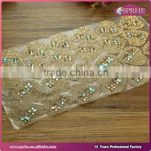 3mm Metal Aluminum Base Diamante Mesh Roll Hotfix Rhinestone Sheet Wholesale thumbnail-6
