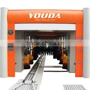 Tunnel Type Automatic Car Wash Machine, Service Station Wash Equipment thumbnail-1