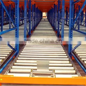 Warehouse Pallet Flow Moveable Roller Racking thumbnail-1
