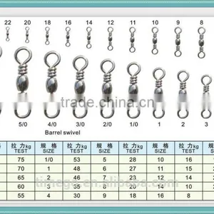 Chinese Fishing Tachke OEM Factory Fishing Swivel thumbnail-1