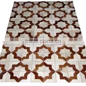 Hair-On Cowhide Leather Carpet M-74 thumbnail-1