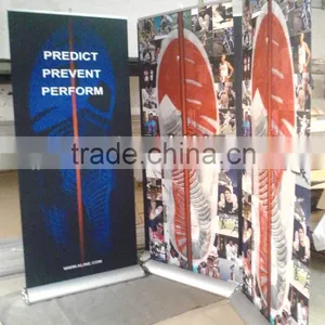 New Style 2016 Hot Aliminium Pole Fibre Roll up Banner Quality Choice thumbnail-2