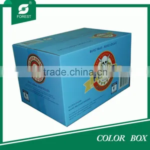 RECYCLED CORRUGATED CARDBOARD COLOR BOX thumbnail-2