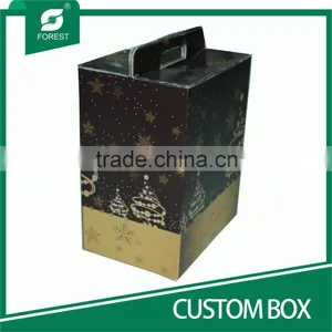 HOLIDAY UES CUSTOM MADE CORRUGATED FOLDER PACKAGING BOX thumbnail-1