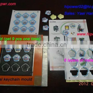 Radio Frequency Welding and Cutting Machine for Plastic PVC Keychain thumbnail-1