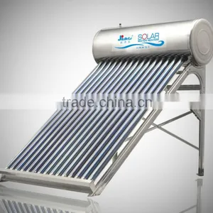 180L Non-Pressurized Home Solar Water Heater - Stainless Steel thumbnail-1