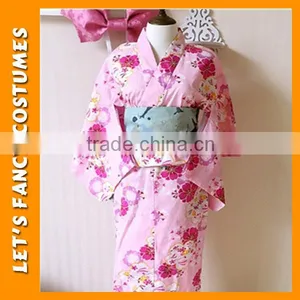 PGWC2496 Japan Hot Sex Girl Photo Kimono Sakura Pink Sexy Japanese Kimono Wholesale thumbnail-1