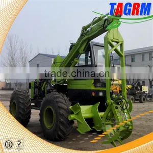 Multifunctional 4 Wheels Sugar Cane Loading Machinery/new Automatic Sugarcane Loader for Sale thumbnail-4
