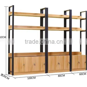 Home Furniture Design Wooden Book Rack thumbnail-1