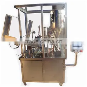 Automatic Aluminum & Soft Tube Filling and Sealing Machine thumbnail-1