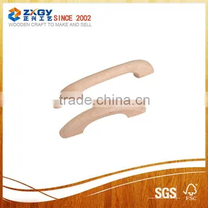 Natural Unfinished Beech Wood Knobs for Furniture Part thumbnail-1